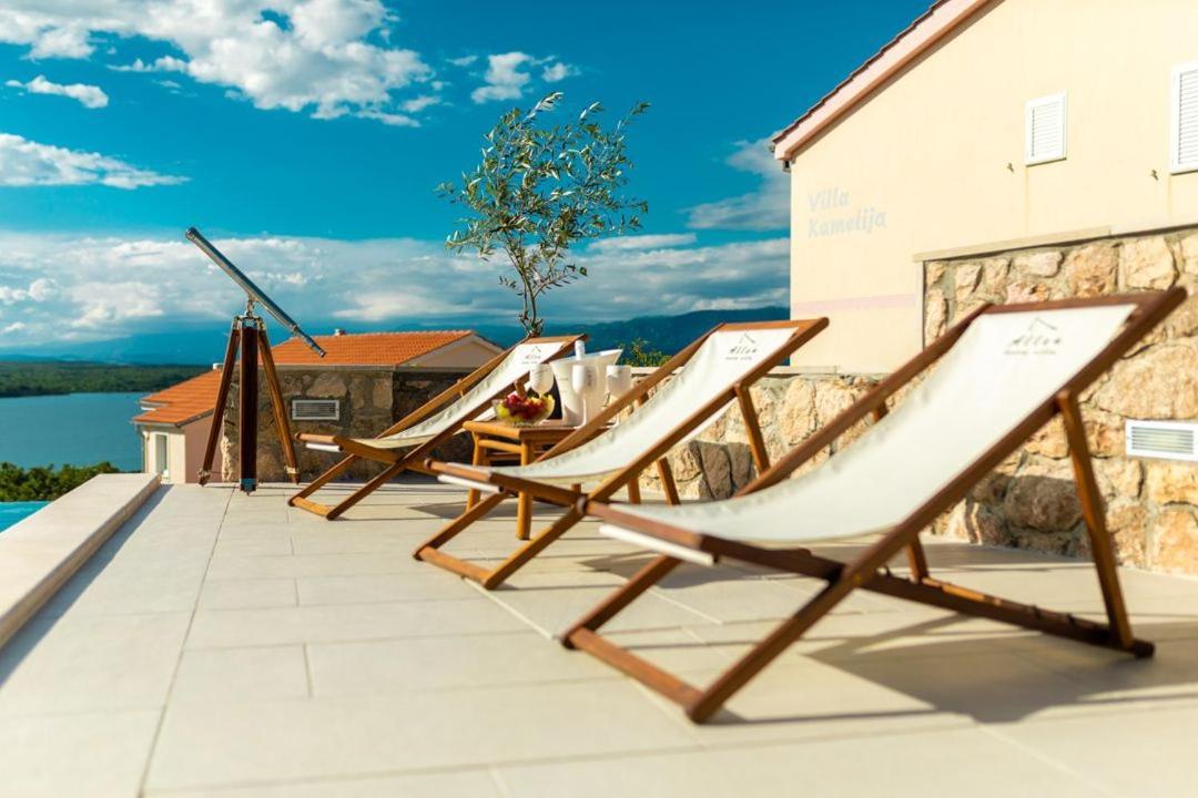 Luxury Villa Allen With Pool Klimno Exterior photo